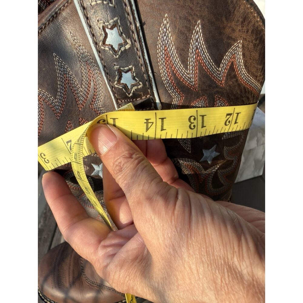 Ariat Women's ProBaby Western Cowboy Leather Boots Driftwood Brown 10001132 7.5B - Picture 10 of 16